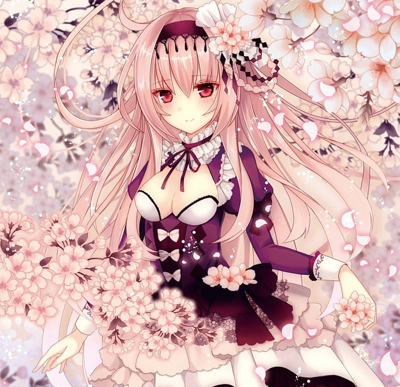 Violett no Twitter Sweet pink  kawaii illustration pink sweet anime  animegirl Flowers httpstcoGTjRPeAizO  Twitter