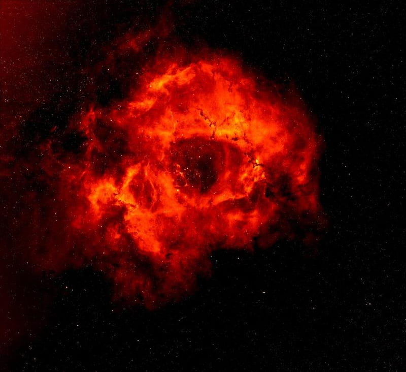 Red Nebula, celestial formation, nebula, nebulae, HD wallpaper