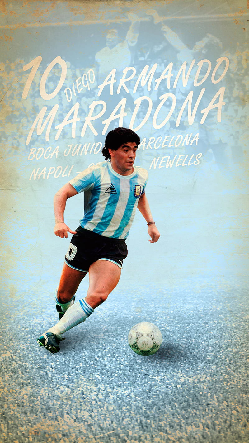GTDF Diego Maradona Wallpaper HD Poster Decorative Painting Canvas Wall Art  Living Room Poster Bedroom Painting 12 x 18 Inches 30 x 45 cm   Amazoncouk Home  Kitchen
