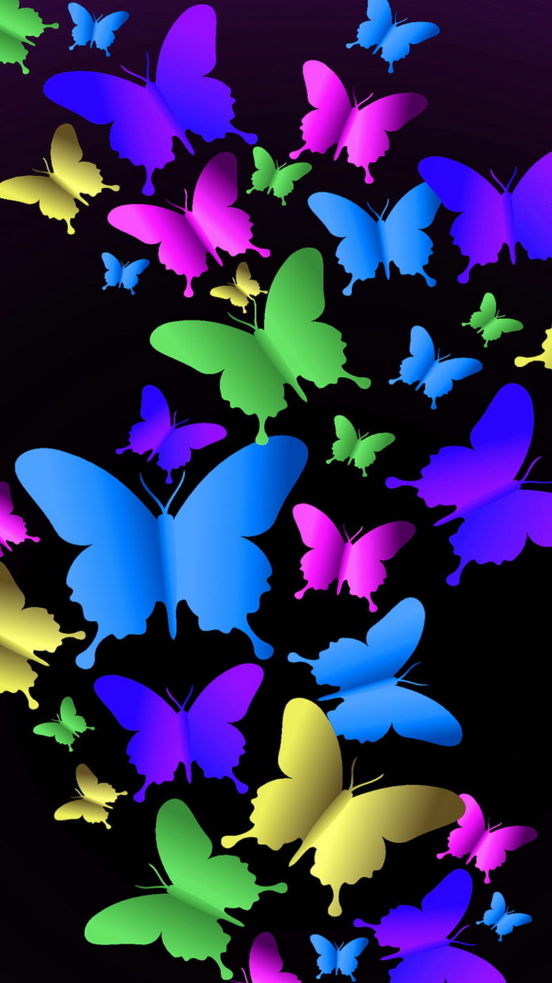 Abstract Butterfly, colorful, HD wallpaper | Peakpx