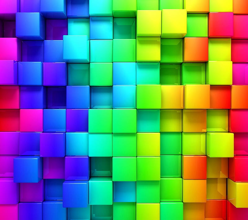 Multicolor Square, red, colorful, orange, magenta, colors, yellow, collage,  green, HD wallpaper | Peakpx