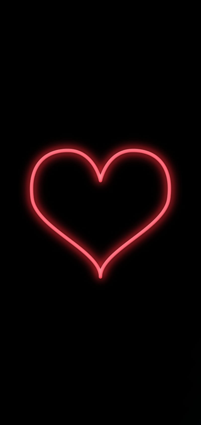 Love , infinity, love poem, neon, phone, pink, poem, quotes, simple, symbol, triangle, HD phone wallpaper