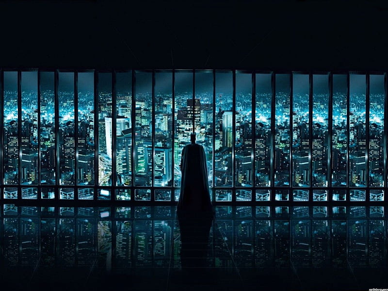 Batman in Gotham City the Joker is out there, dana lee klug hr, batman, hq,  comic book, HD wallpaper