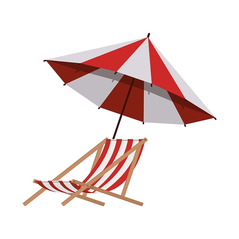 Beach umbrella, Umbrella, Chair, Summer, Vacation, Outdoor, HD wallpaper