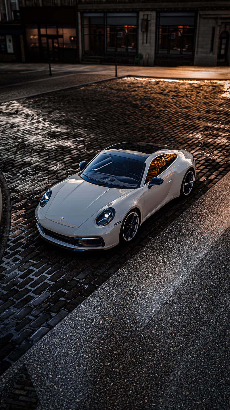 Porsche 911, autos, car, carros, cool, forza, motors, porche, porsche, turbo, HD phone wallpaper