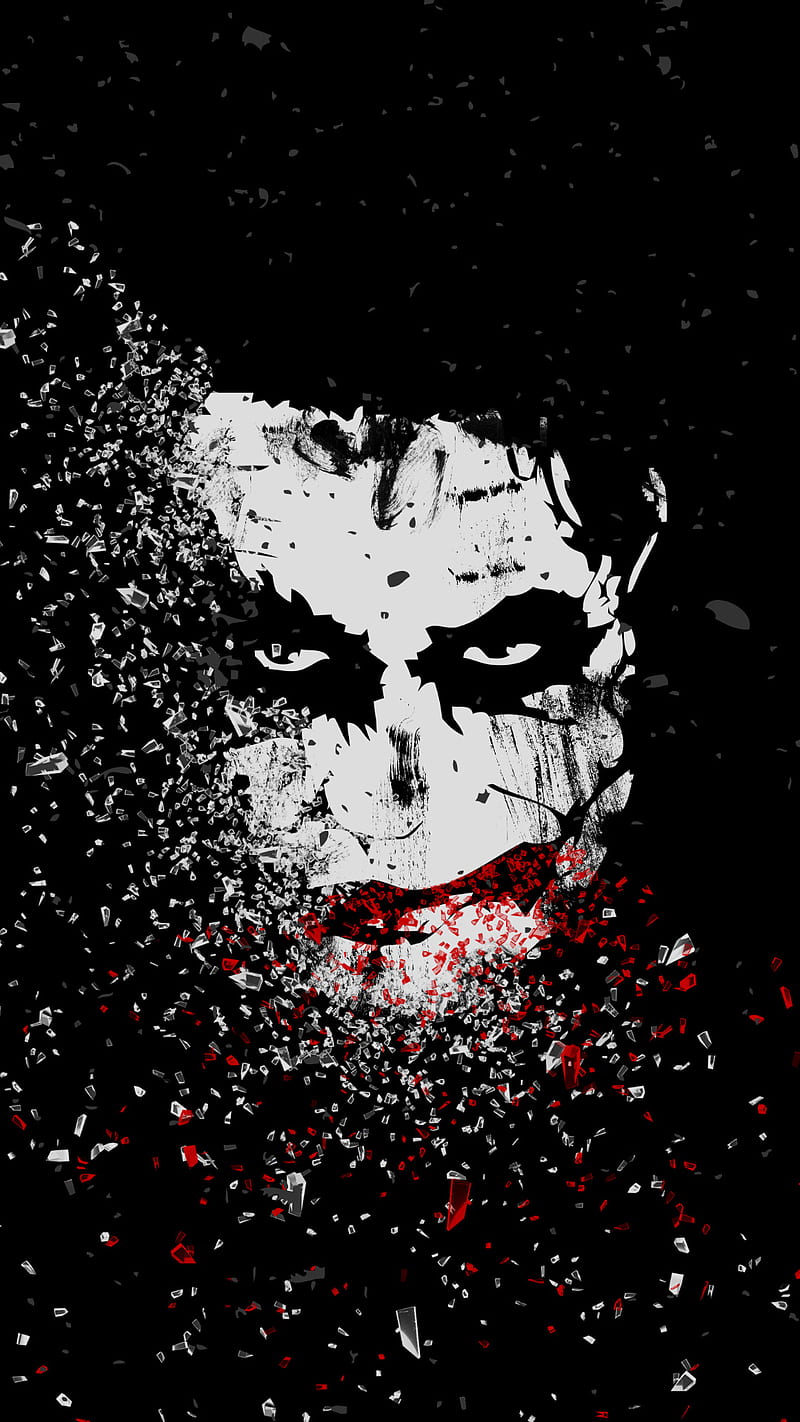 The Joker, super amoled, the dark knight, HD phone wallpaper | Peakpx