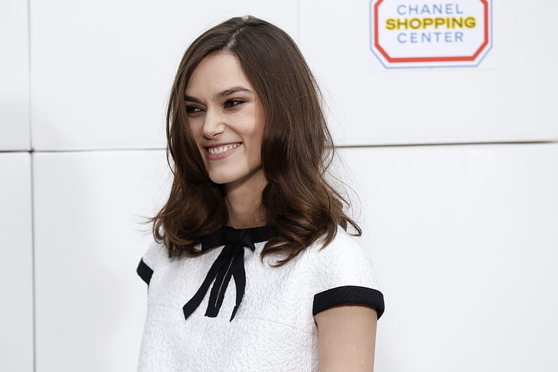 Actresses, Keira Knightley, Actress, Brunette, English, Smile, HD wallpaper