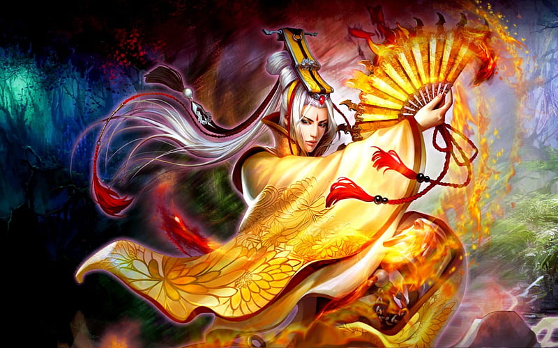 DYNASTY WARRIOR, character, art, warrior, Heaven Sword and Dragon Sabre, game, HD wallpaper