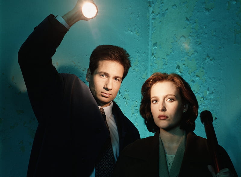 The X-Files, Dana Scully, David Duchovny, Fox Mulder, Gillian Anderson, HD wallpaper