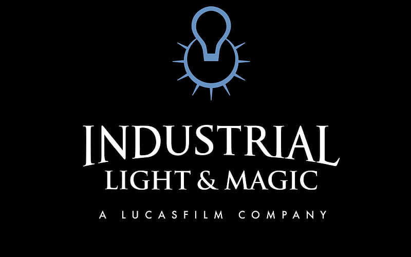 Industrial Light and Magic, , industrial, black, ilm, magic, studio, logo, animation, white, light, HD wallpaper