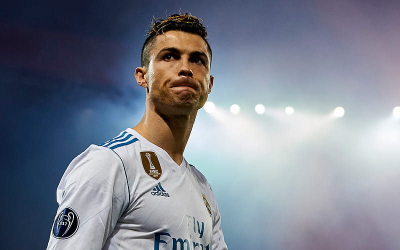 Cristiano Ronaldo Real Madrid, purple football uniform, Portuguese  footballer, HD wallpaper | Peakpx