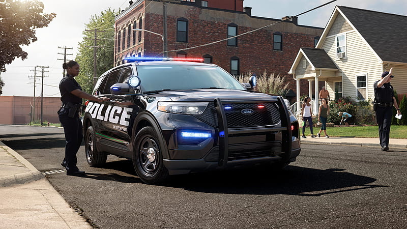 2020 Ford Police Interceptor Utility, HD wallpaper