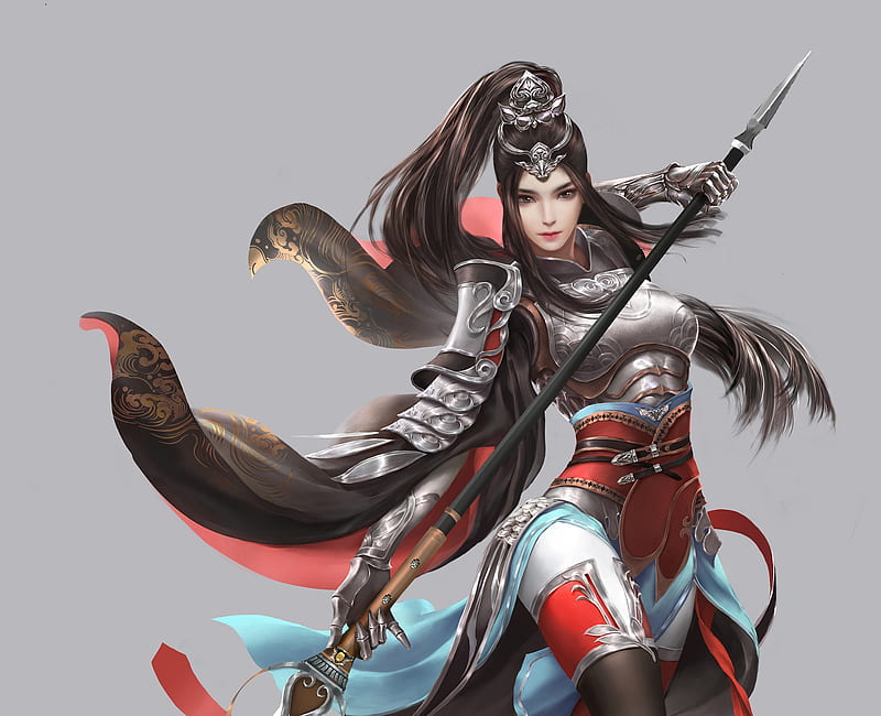 How to Design and Draw a Realistic Female Warrior  Envato Tuts