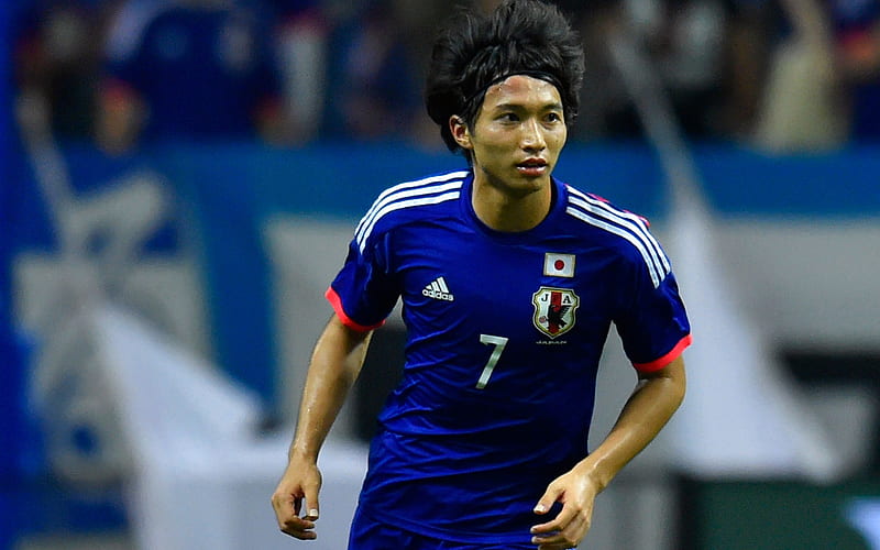 Gaku Shibasaki, footballers, Japanese league, soccer, Kashima Antlers, HD wallpaper