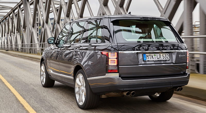 2016 Range Rover 5.0L V8 SV Autobiography Long Wheelbase (Color: Corris Grey) - Rear , car, HD wallpaper