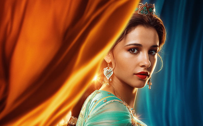 Naomi Scott 2019 Aladdin Princess Jasmine, HD wallpaper