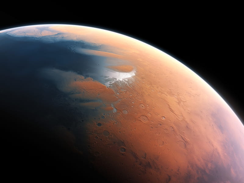 Mars Surface View, HD wallpaper