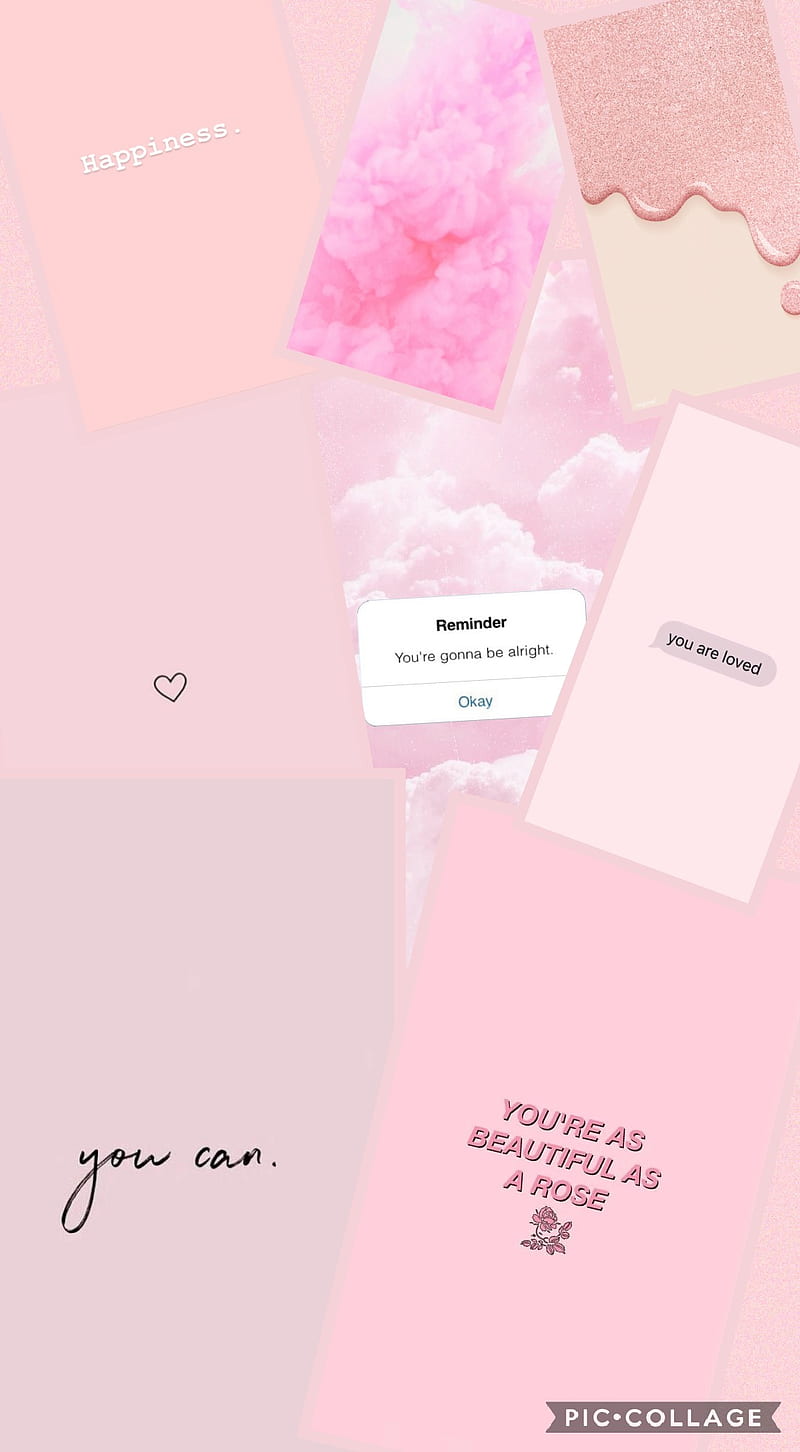 1080P free download | Aesthetic pink, cute, happy, perfect, HD phone