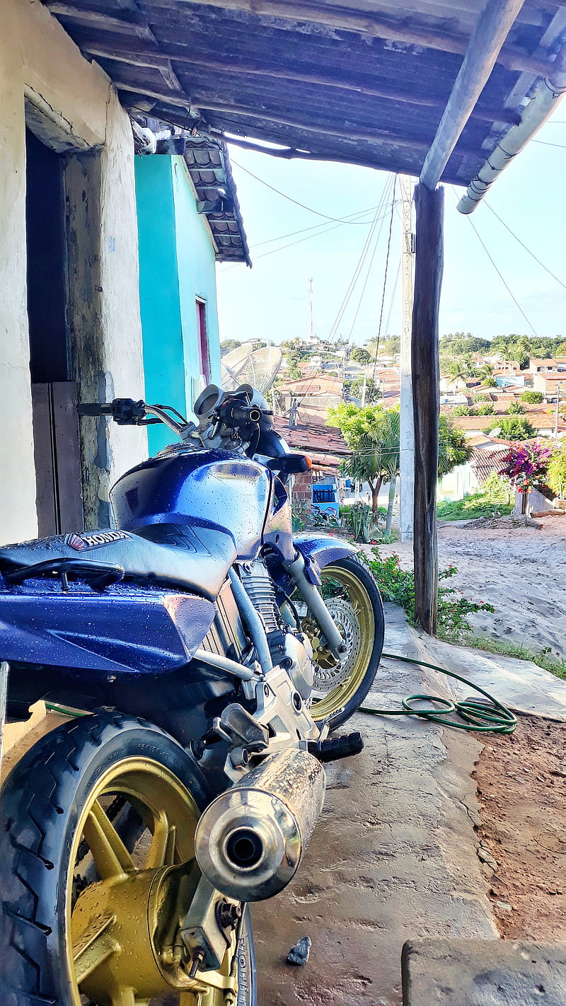Honda twister, favela, moto, HD phone wallpaper