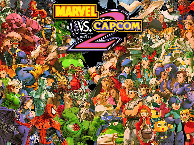 Marvel vs. Capcom 2, vs, marvel, capcom, HD wallpaper