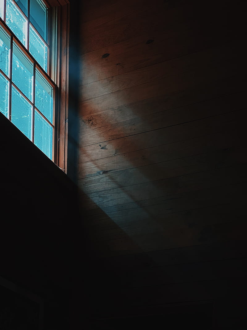 room, window, light, dark, HD phone wallpaper