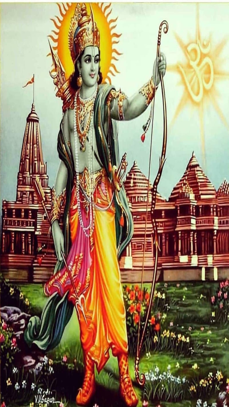 Shri Ram, ramayan, HD phone wallpaper