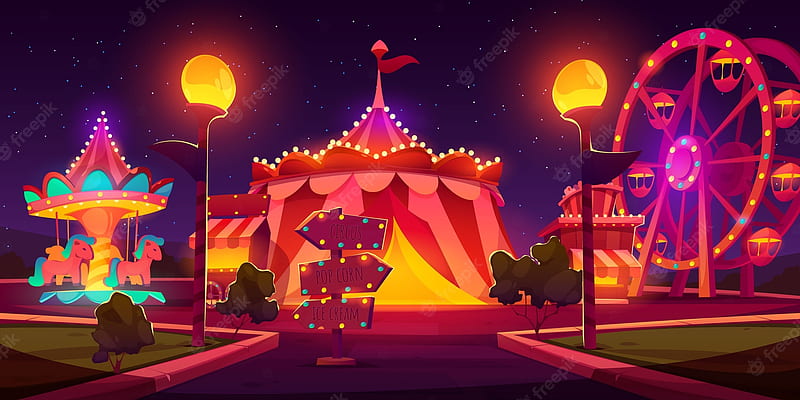 Circus Background . Vectors, Stock & PSD, Scary Circus, HD wallpaper |  Peakpx
