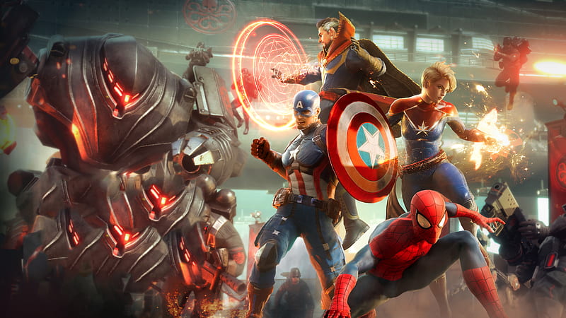 Marvel Future Revolution, marvel-future-revolution, games, 2020-games, HD wallpaper