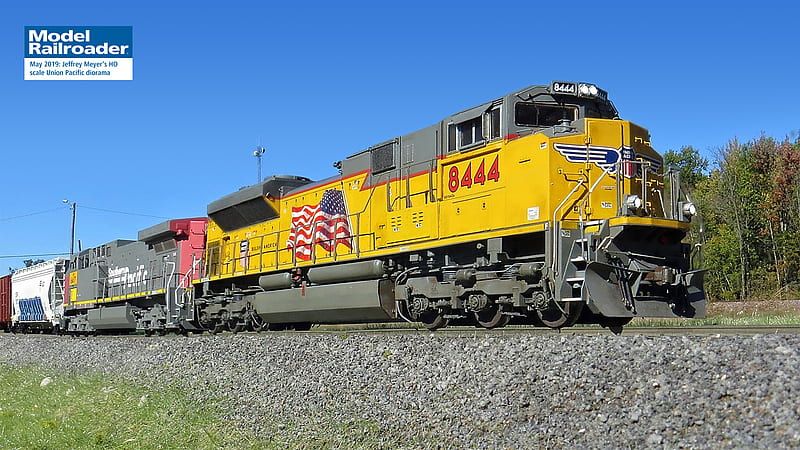 Computer from the May 2019 Model Railroader, Union Pacific, HD wallpaper