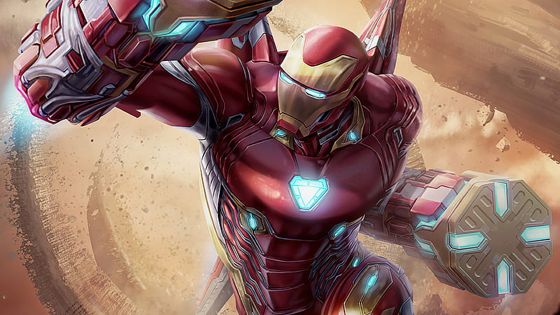 Iron Man Suit 2020, iron-man, superheroes, artwork, artist, artstation, HD wallpaper