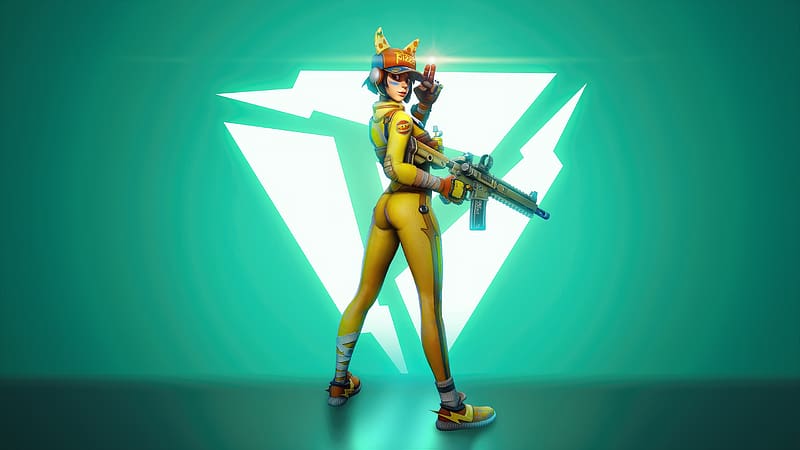Farlight 84, girl with gun, character, game, HD wallpaper