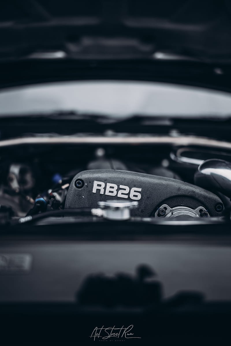 Rb26 engine, rb, car, turbo, black, nissan, HD phone wallpaper | Peakpx