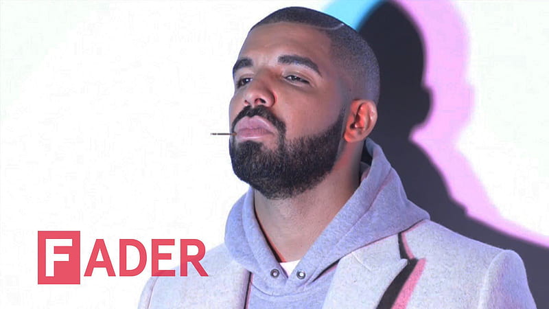 Drake Is Having Toothpick In Mouth Wearing Ash Jerkin In Shadow Background Drake, HD wallpaper