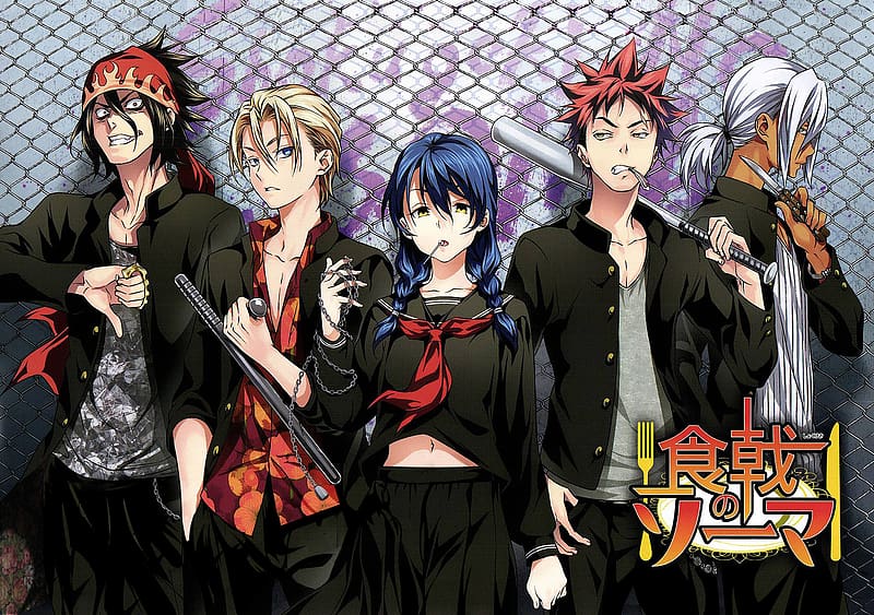 Sōma Yukihira Food Wars!: Shokugeki no Soma Anime Manga Desktop