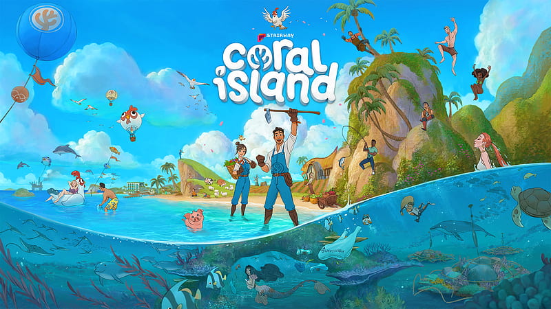 Video Game, Coral Island, HD wallpaper