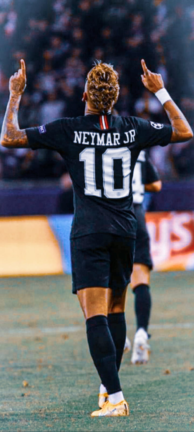 Neymar JR back view striker PSG Ligue 1 brazilian footballers  football stars HD wallpaper  Peakpx