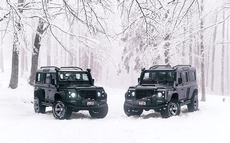 Ares Design, tuning, Land Rover Defender 110, offroad, 2018 cars, winter, SUVs, Land Rover, HD wallpaper