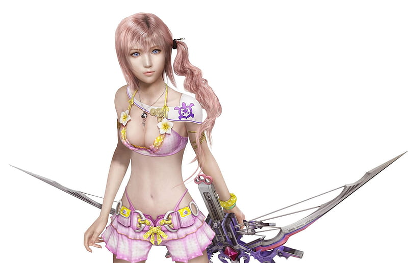 Serah Farron Final Fantasy Xiii 2 Game Girl Hot Hd Wallpaper Peakpx