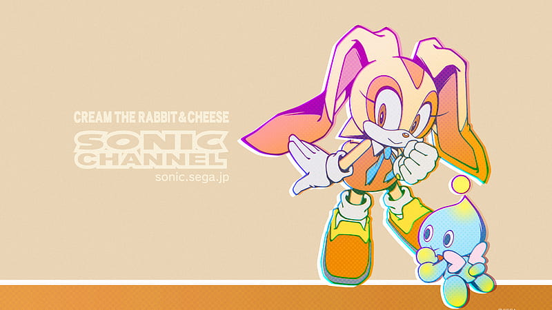 Cheese The Chao Cream the Rabbit & Cheese Sonic Channel, HD wallpaper