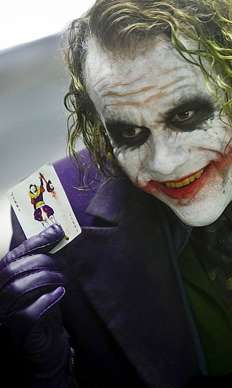 Joker Mask Heath Ledger 8K Wallpaper #4.2214