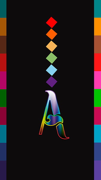 Alphabet, a b c d e f, initial, HD phone wallpaper