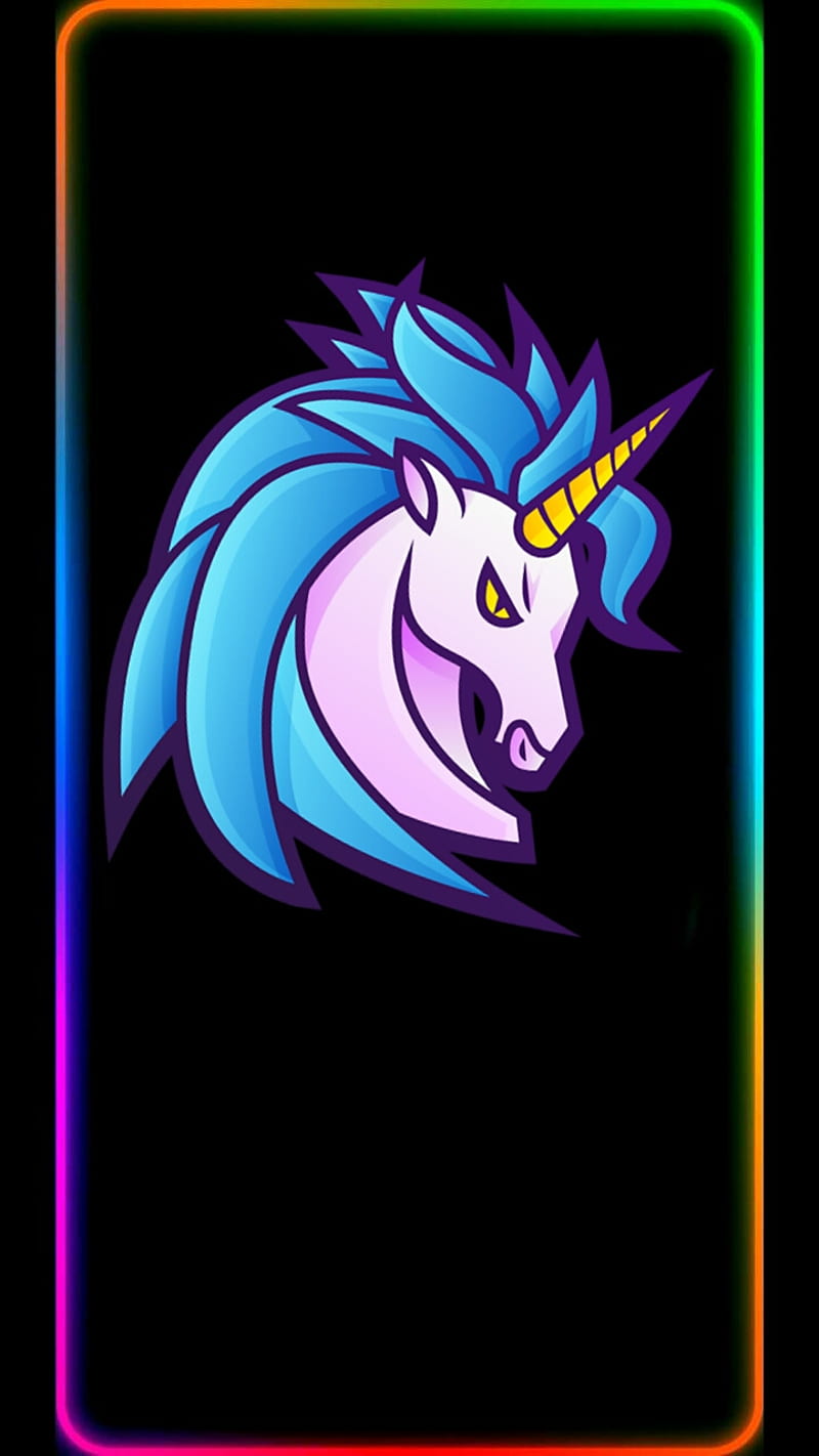 Unicorn, awesome, rainbow, HD phone wallpaper