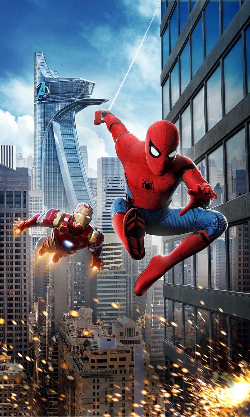 Spider Man and Iron Man, HD wallpaper | Peakpx