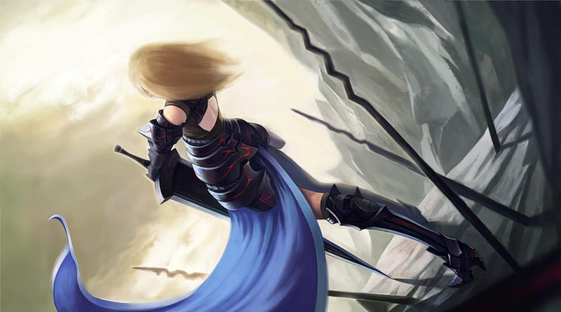 Saber Alter, saber, female, fsn, fate stay night, anime, weapon, sword ...