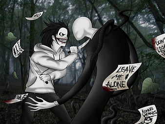 cute slender man wallpaper