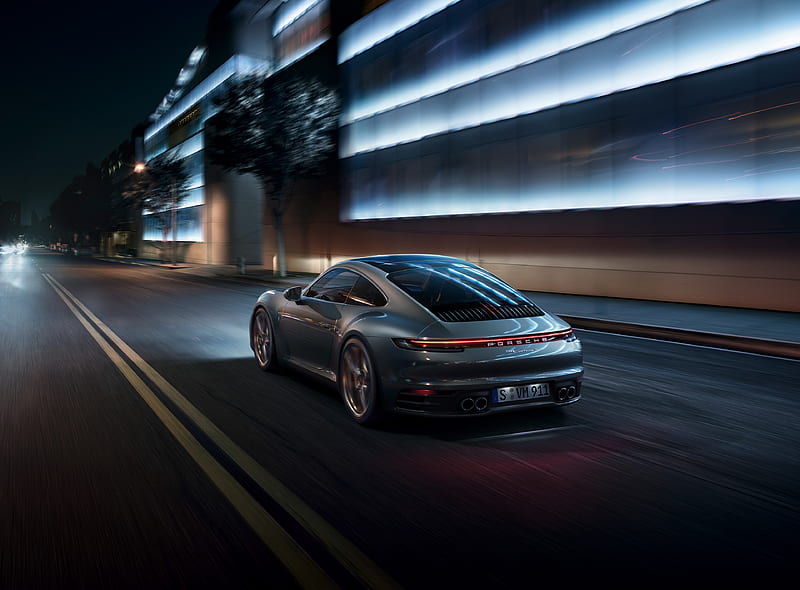 Porsche 911 Rear , porsche-911, porsche, carros, 2018-cars, behance, HD wallpaper