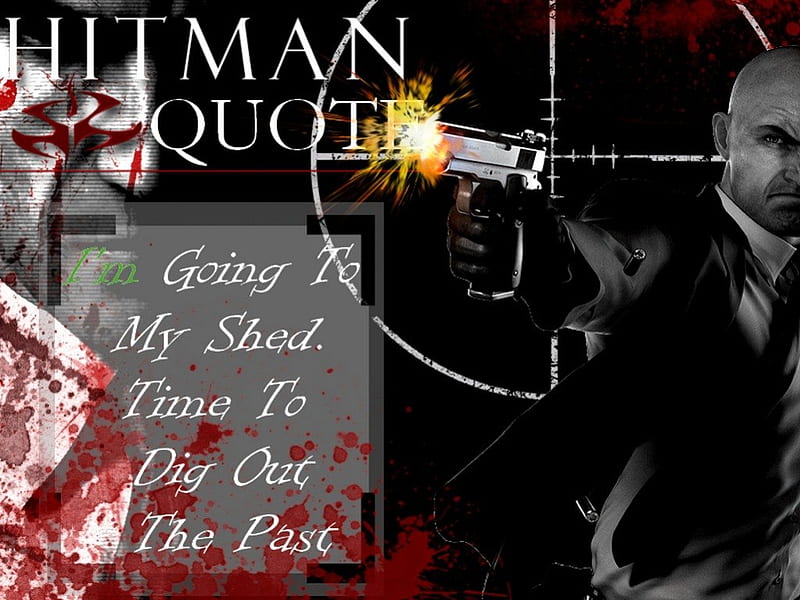 Agent 47 Quote 5 Video Games Aim Shoot Bloody Silent Assassin Quotes Hd Wallpaper Peakpx