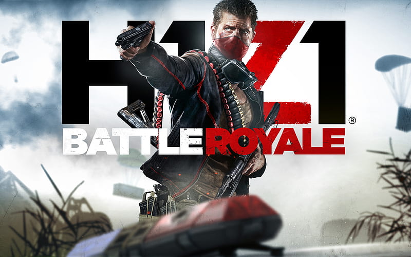 Battle Royale H1z1, logo, 2018 games, poster, Battle Royale, HD wallpaper