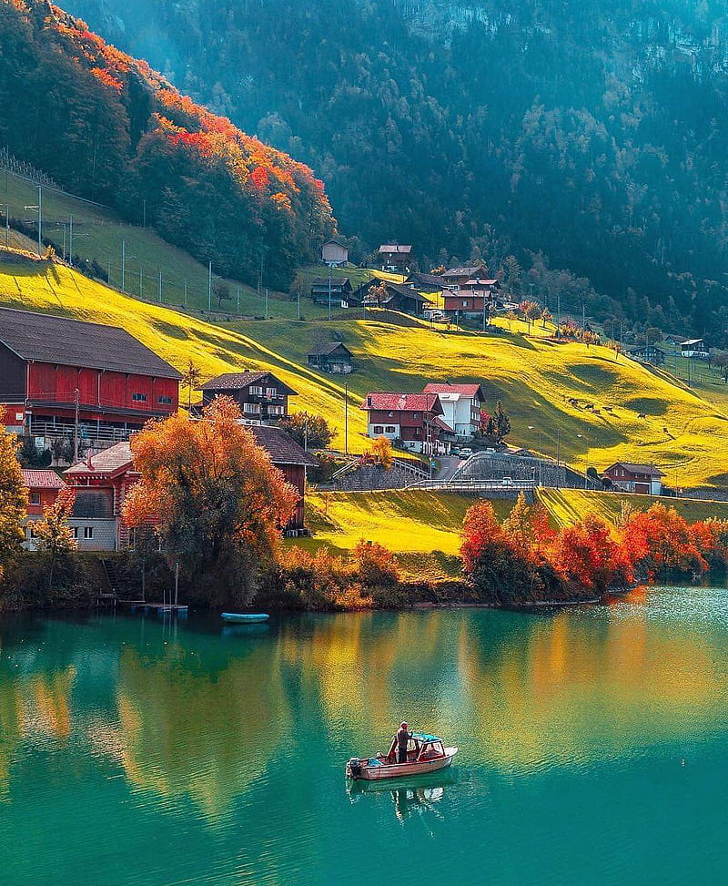 Suiza, landscape, naturaleza, HD phone wallpaper