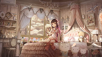 Cute Anime Bedroom Wallpapers - Wallpaper Cave